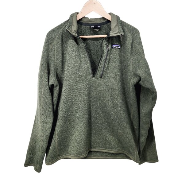 Patagonia  Men's Better Sweater 1/4-Zip Fleece Pullover READ Size‎ M - Picture 1 of 9